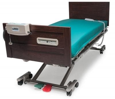 Lumex Convertible Bariatric 42"x 80" Low-Air-Loss Alternating Pressure Mattress - primehubstore.shop Low Air Loss Mattress