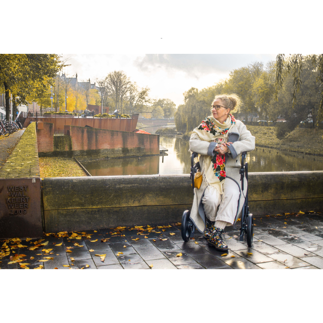 Rollz Motion Rhythm 2-In-1 Hybrid Chair - Parkinson's Rollator with Adjustable Cues - primehubstore.shop Rollators