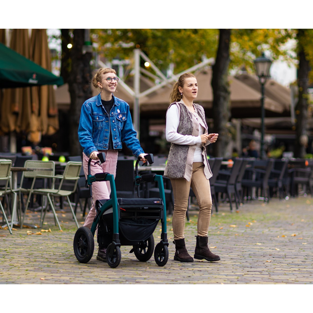 Rollz Motion Performance Lightweight Hybrid Transport Chair Rollator - primehubstore.shop Hybrid Transport Chair/Rollators