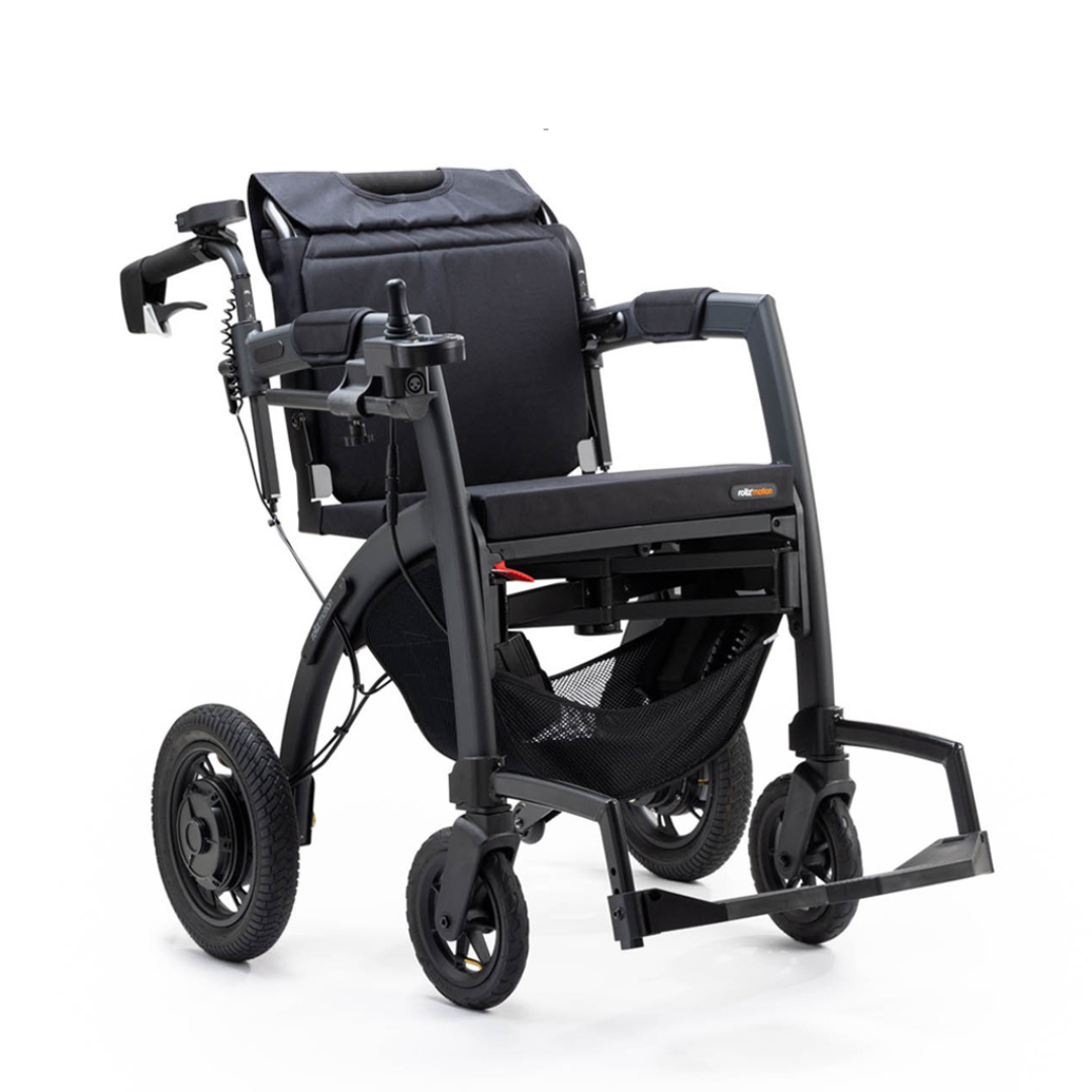 Rollz Motion Electric 3-in-1 Rollator, Transport Chair & Electric Wheelchair - primehubstore.shop Power Chairs
