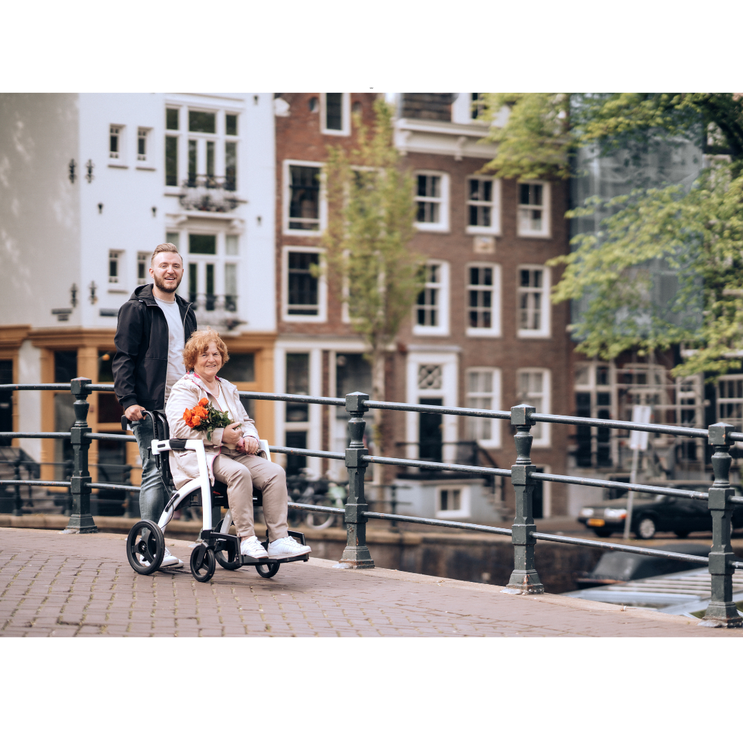 Rollz Motion Premium 2-in-1 Rollator & Transport Chairs - primehubstore.shop Hybrid Transport Chair/Rollators