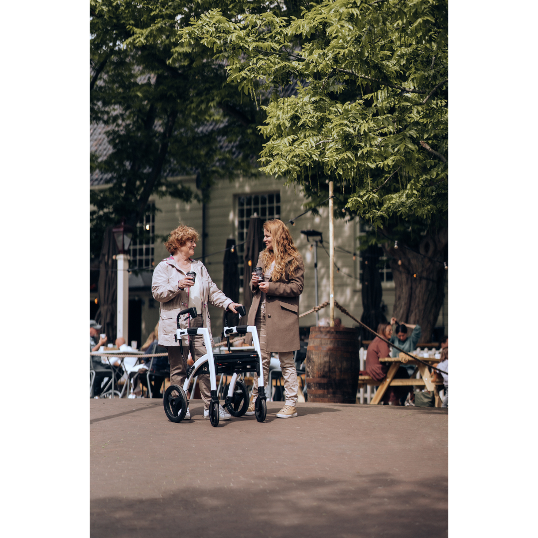 Rollz Motion Premium 2-in-1 Rollator & Transport Chairs - primehubstore.shop Hybrid Transport Chair/Rollators