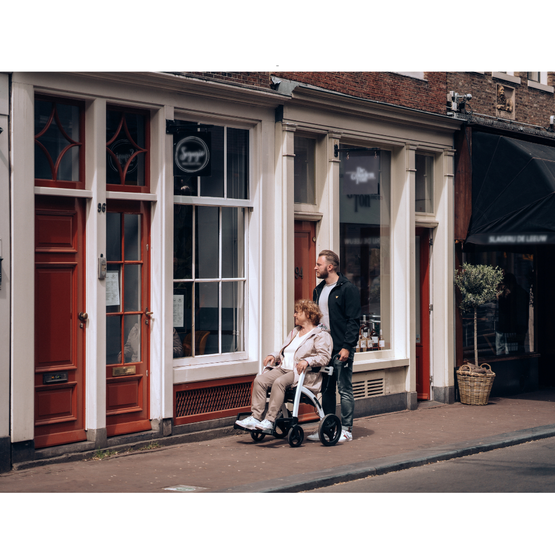 Rollz Motion Premium 2-in-1 Rollator & Transport Chairs - primehubstore.shop Hybrid Transport Chair/Rollators