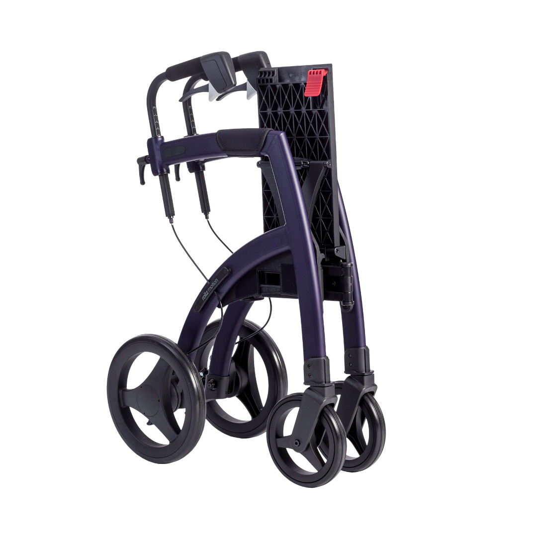 Rollz Motion Premium 2-in-1 Rollator & Transport Chairs - primehubstore.shop Hybrid Transport Chair/Rollators