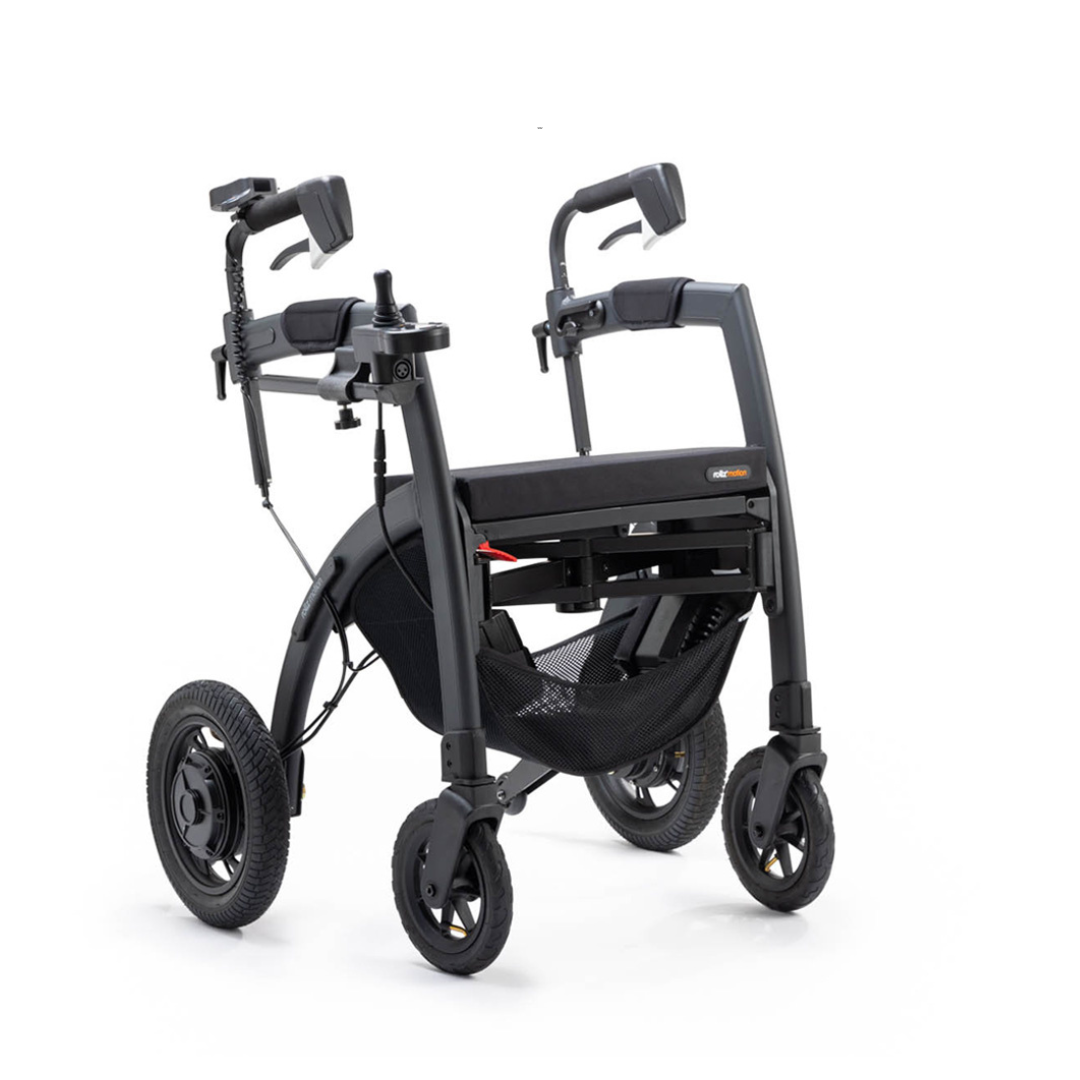 Rollz Motion Electric 3-in-1 Rollator, Transport Chair & Electric Wheelchair - primehubstore.shop Power Chairs