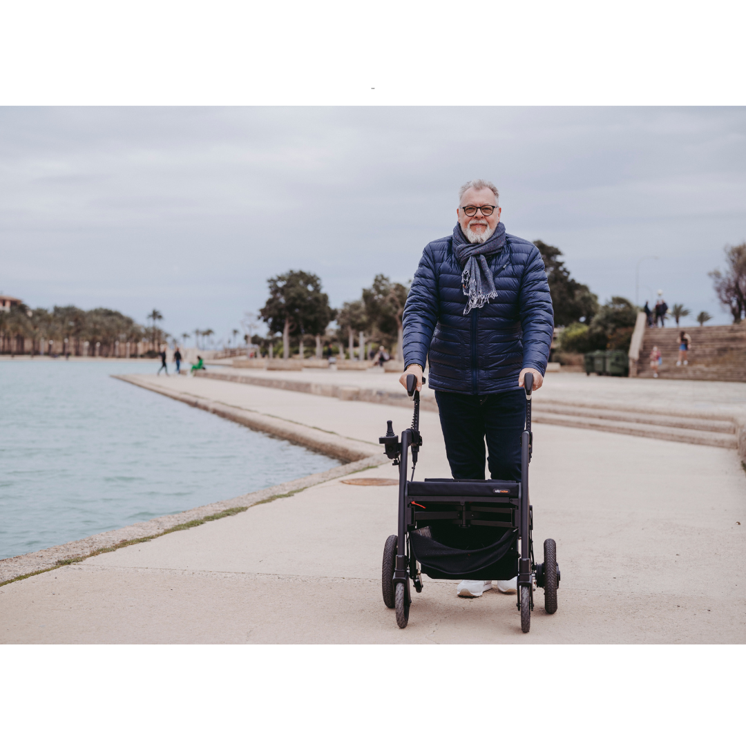 Rollz Motion Electric 3-in-1 Rollator, Transport Chair & Electric Wheelchair - primehubstore.shop Power Chairs