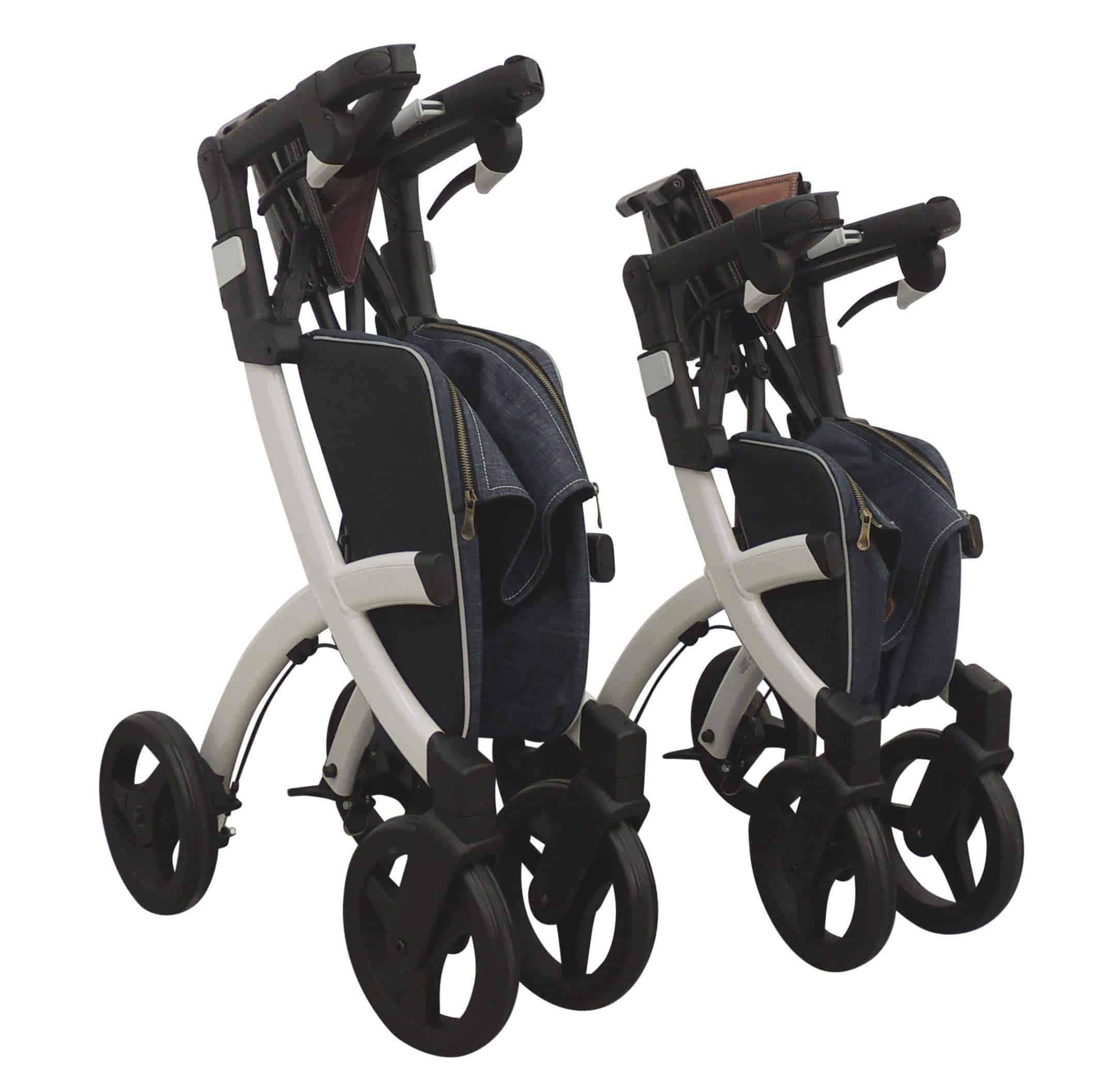 Rollz Flex Premium Lightweight Mobility Rollator Shopper Walkers - Small - primehubstore.shop Rollators