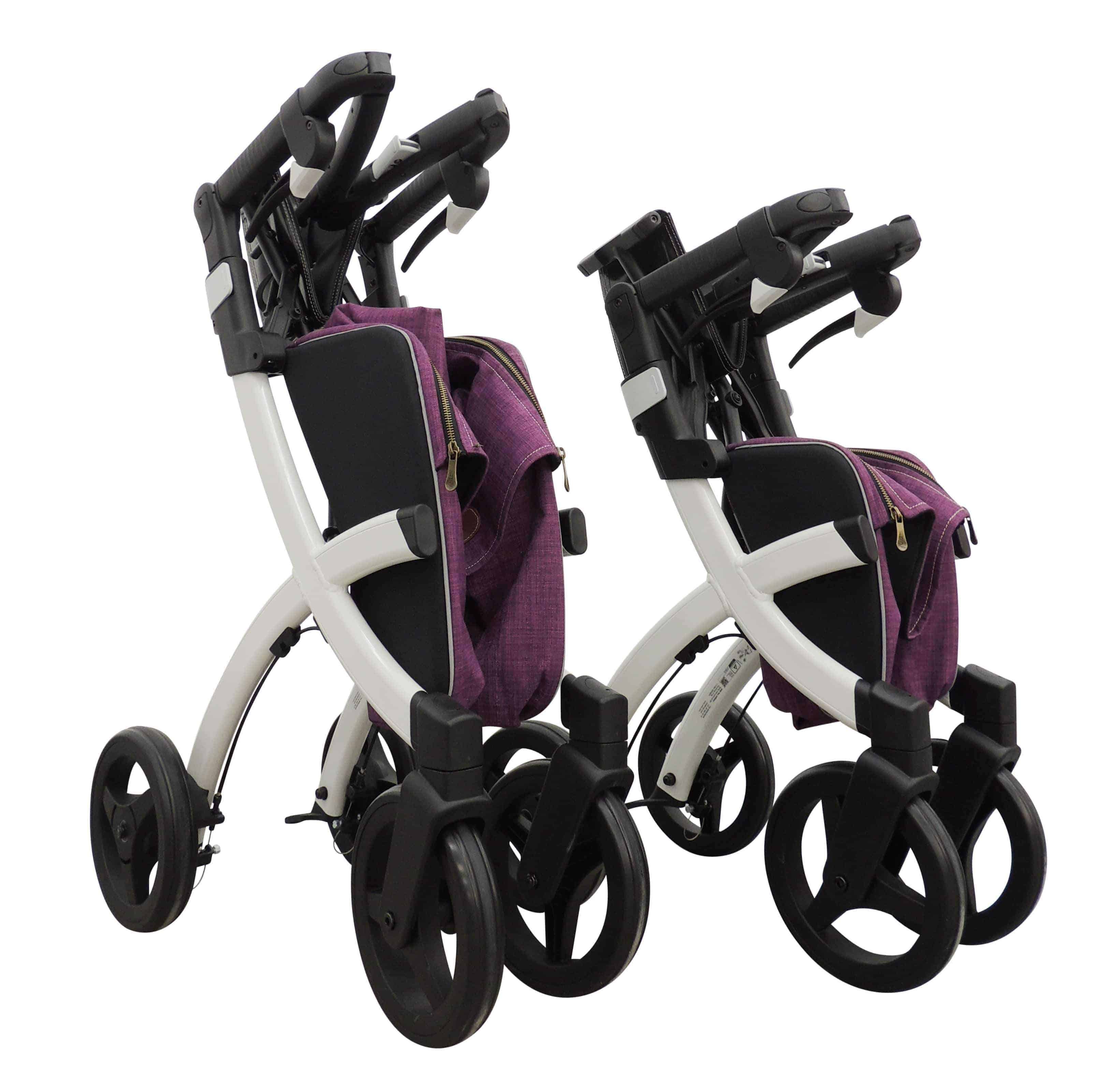 Rollz Flex Premium Lightweight Mobility Rollator Shopper Walkers - Small - primehubstore.shop Rollators