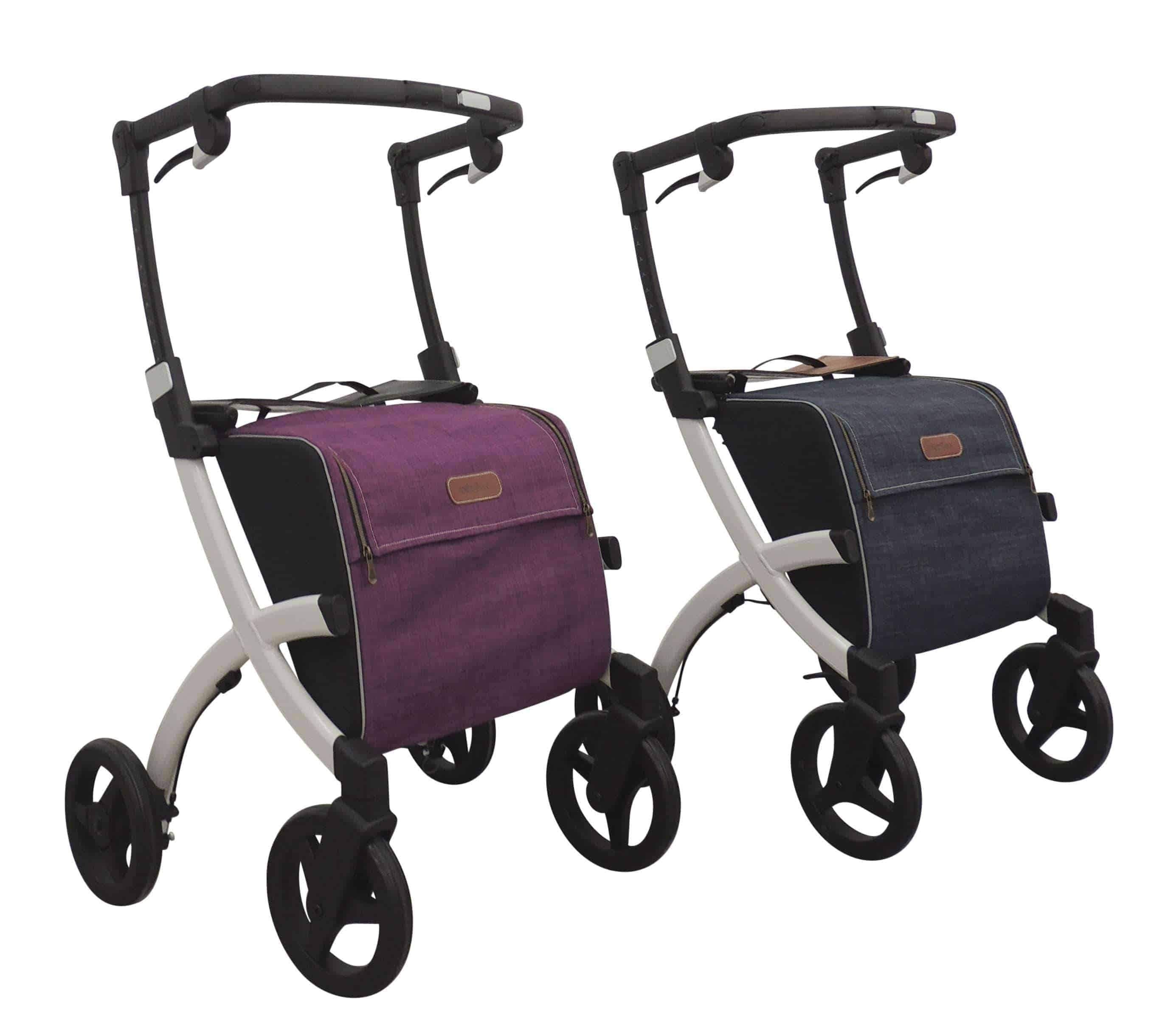 Rollz Flex Premium Lightweight Mobility Rollator Shopper Walkers - Small - primehubstore.shop Rollators