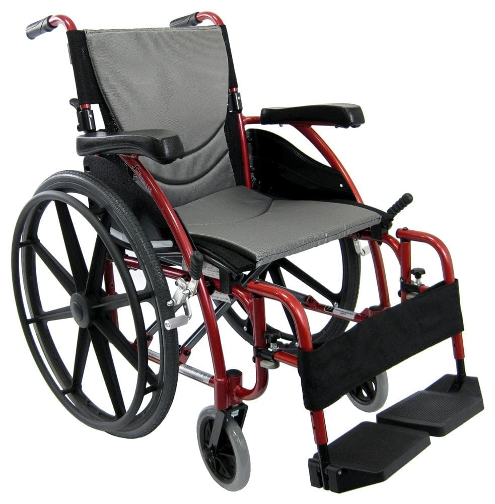 Karman S-115 Ergonomic Folding Lightweight Wheelchairs - primehubstore.shop Wheelchairs