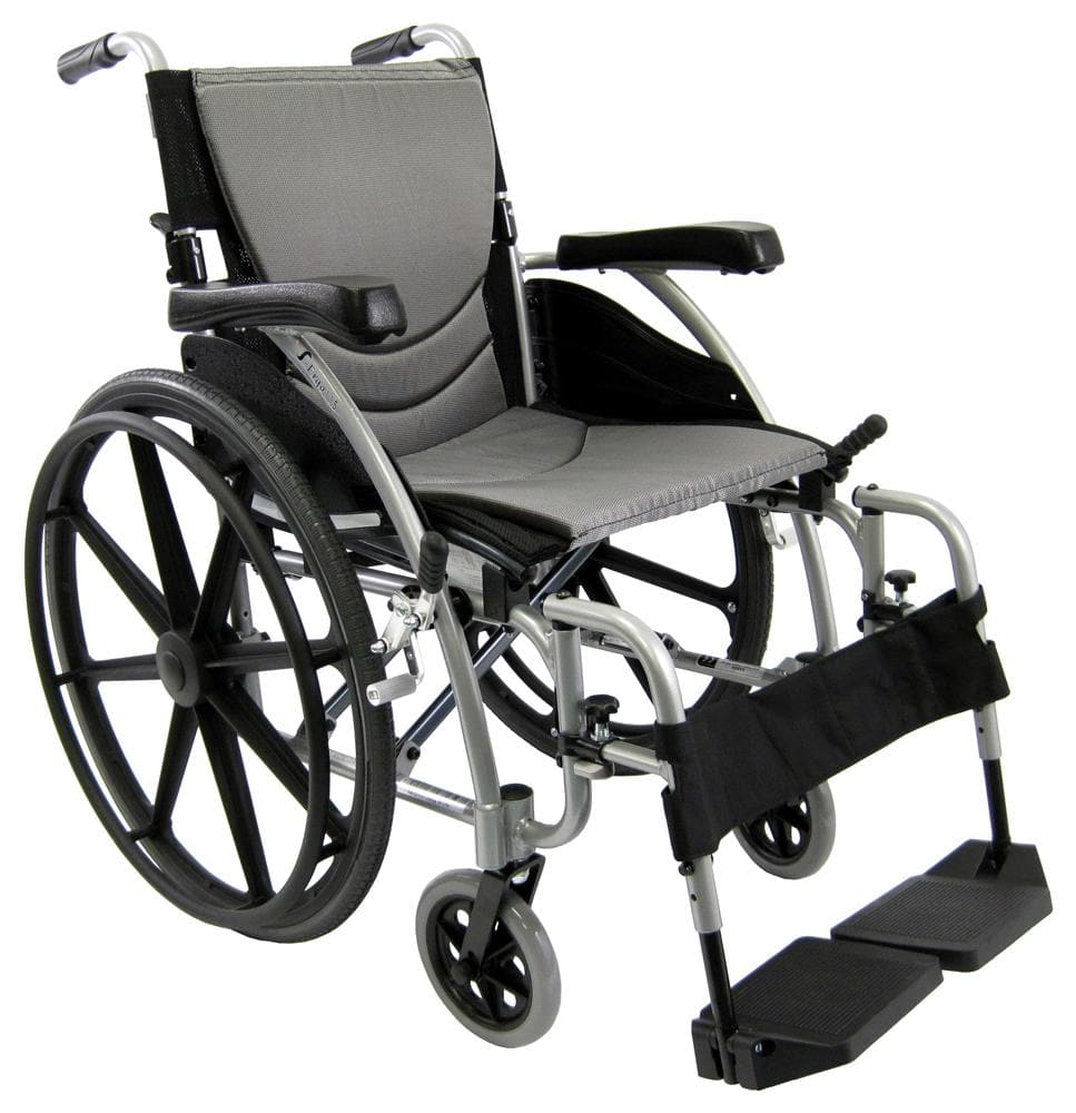 Karman S-115 Ergonomic Folding Lightweight Wheelchairs - primehubstore.shop Wheelchairs