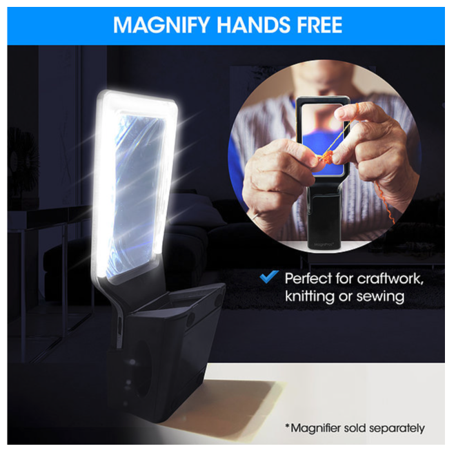 Magnipros The Ultimate Holder/Stand for ED series Reading Magnifiers - primehubstore.shop Magnifier Holders