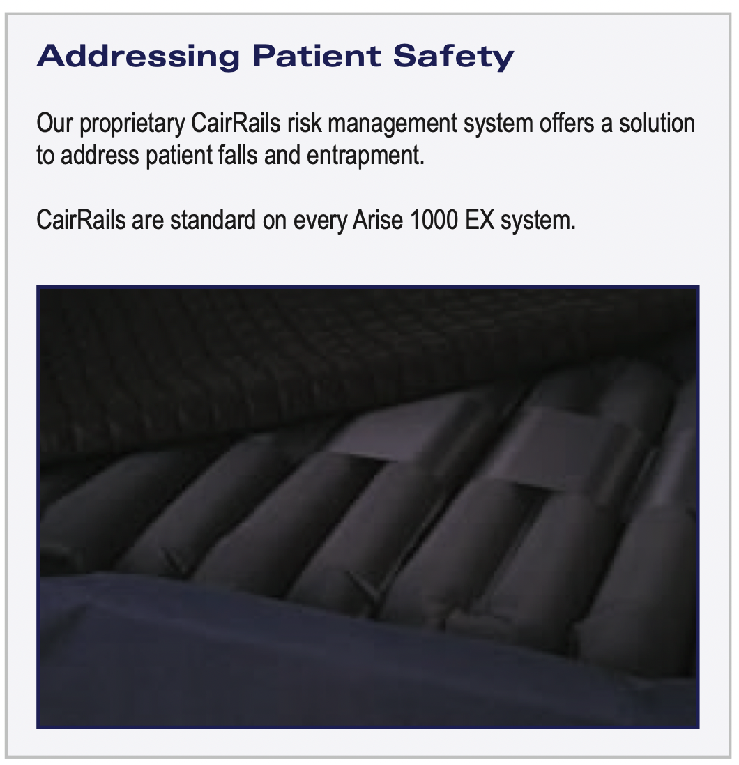 Joerns Healthcare Arise® 1000 EX Low Air Loss Mattress System - primehubstore.shop Low Air Loss Mattress