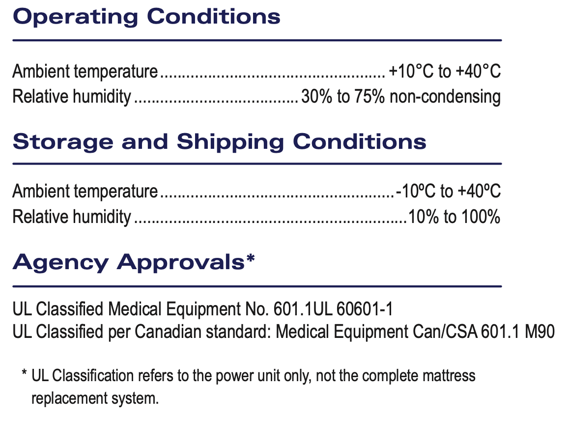 Joerns Healthcare Arise® 1000 EX Low Air Loss Mattress System - primehubstore.shop Low Air Loss Mattress