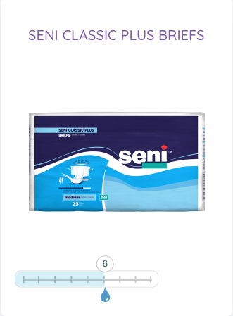 Seni Classic Plus Unisex Briefs - Heavy Absorbency - Case of 100 - primehubstore.shop Briefs