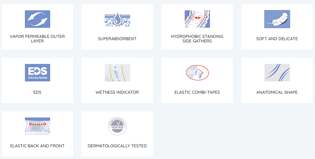 Seni Super Premium Quality Unisex Briefs - Heavy Absorbency - Case of 75 - primehubstore.shop Briefs