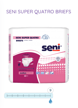 Seni Super Quatro Premium Quality Unisex Briefs - Severe Absorbency - primehubstore.shop Briefs
