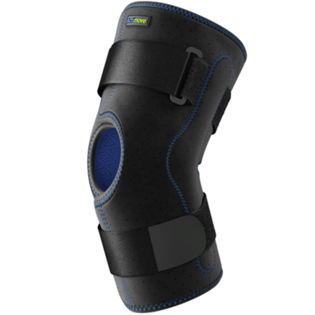 ActiMove Knee Brace Wrap Around with Polycentric Hinges and Condyle Pads - primehubstore.shop Knee Braces
