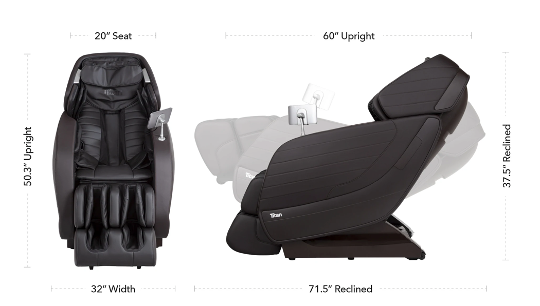 Titan Jupiter LE Premium Full Body Massage Chair with Voice Control - primehubstore.shop Massage Chairs
