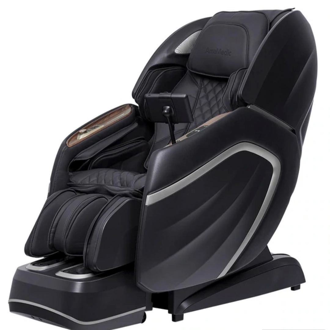 AmaMedic Hilux 4D Full Body Reclining Massage Chair with Touch Screen Display - primehubstore.shop Massage Chairs