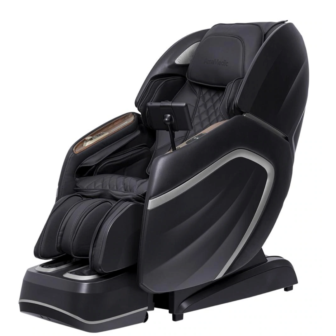 AmaMedic Hilux 4D Full Body Reclining Massage Chair with Touch Screen Display - primehubstore.shop Massage Chairs