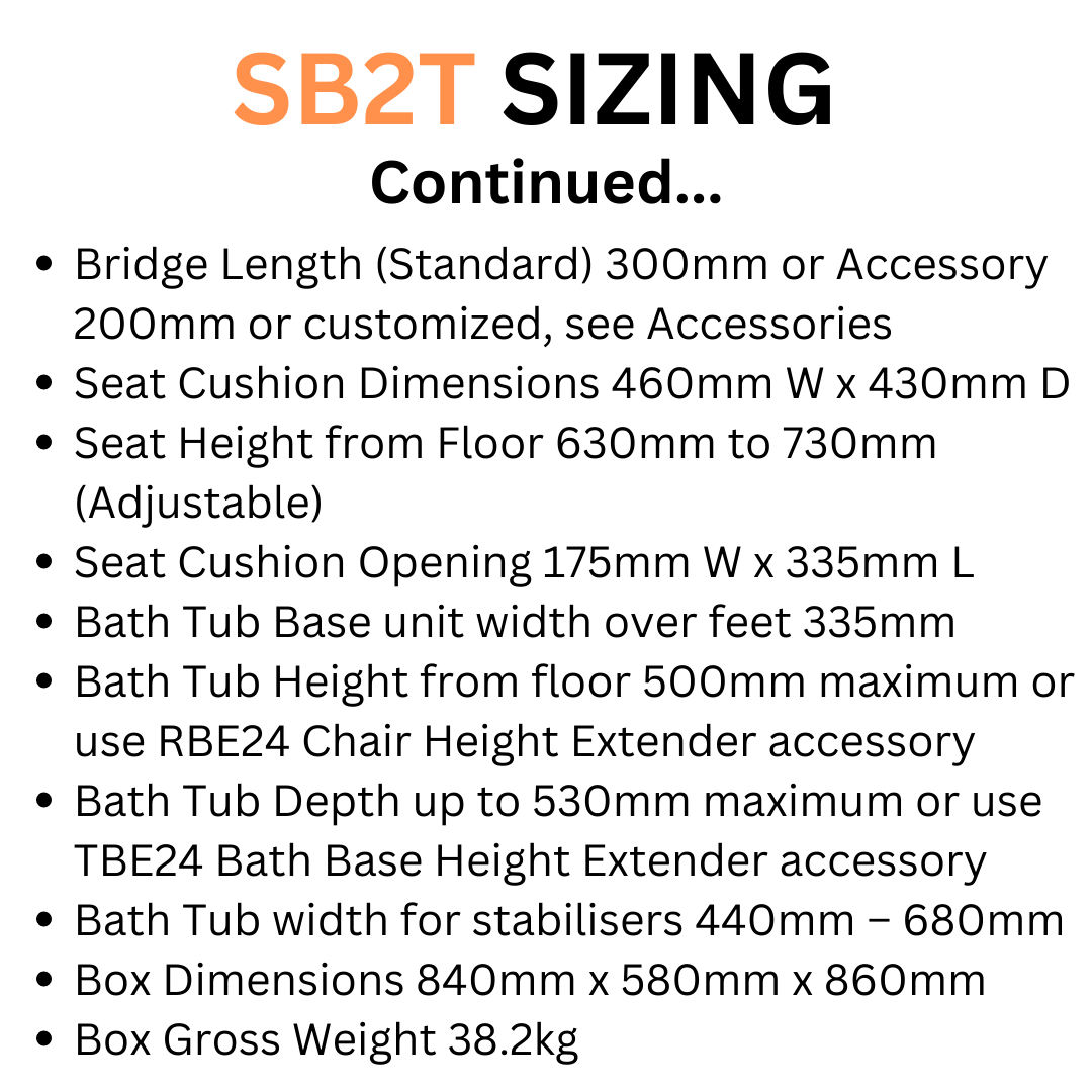 Showerbuddy SB2T Tubbuddy Tilting Shower Rolling Bathing System - primehubstore.shop Shower Chairs