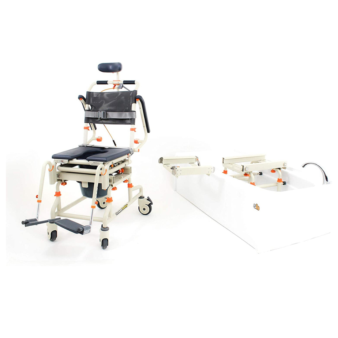 Showerbuddy SB2T Tubbuddy Tilting Shower Rolling Bathing System - primehubstore.shop Shower Chairs