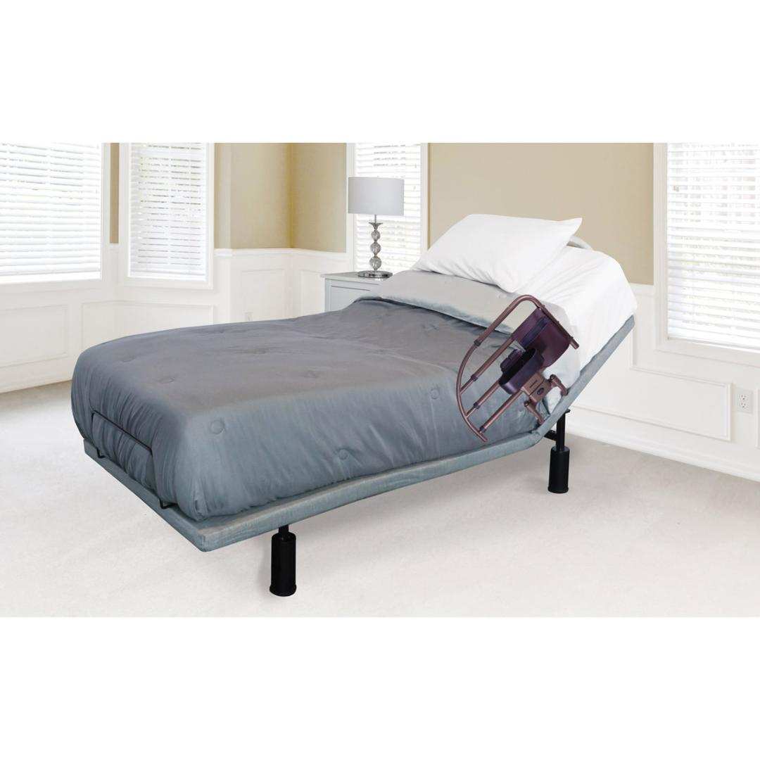 Signature Life Freedom Click Extendable Bed Safety Rail - Extends 23-30 Inches - primehubstore.shop Bed Rails