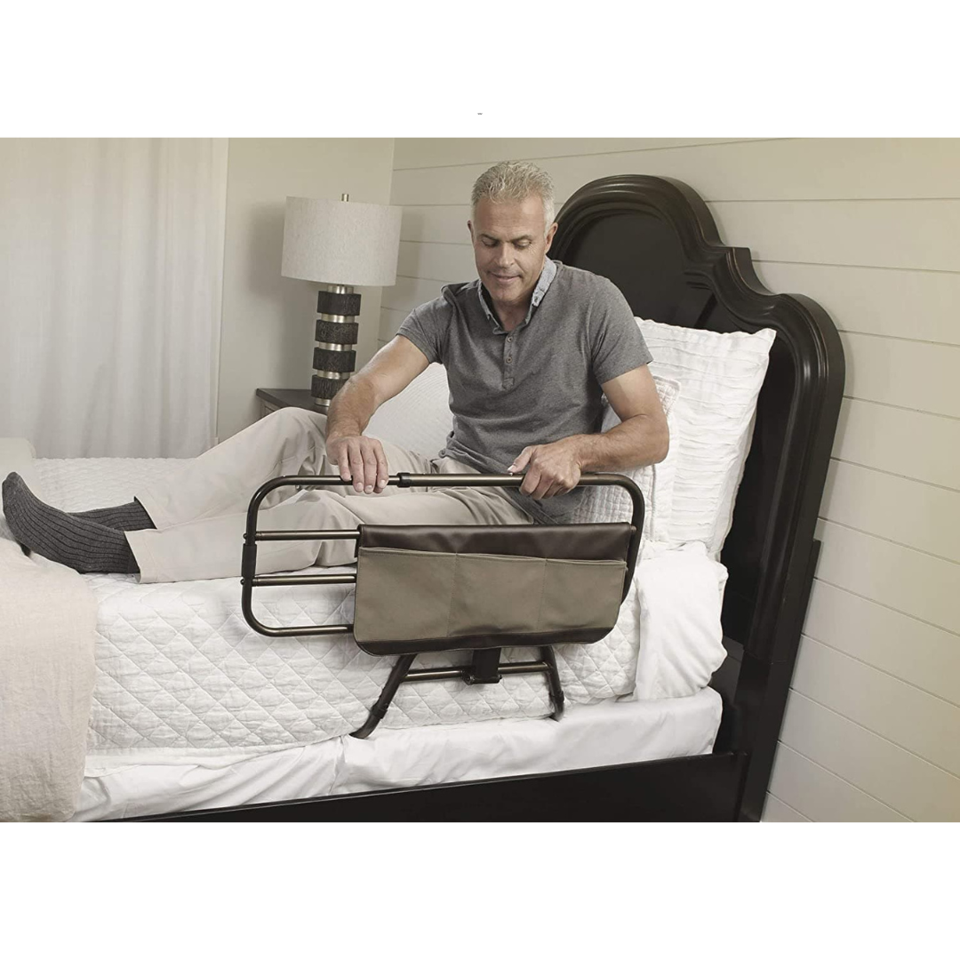 Signature Life Sleep Safe Home Bed Telescoping Safety Rail - primehubstore.shop Bed Rails