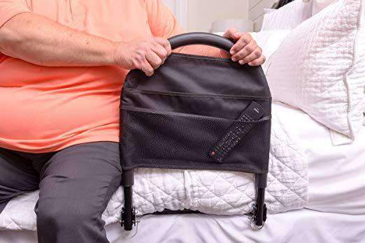 Stander Bed Rail Advantage Traveler - Portable Folding Travel Bed Rail & Assist Handle - primehubstore.shop Bed Rails