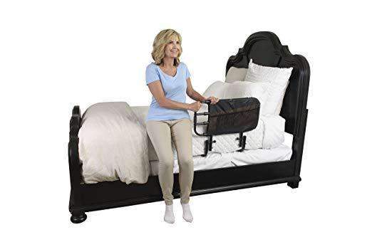 Stander EZ Adjust & Pivoting Adult Extending Bed Rail with Storage Pouch - primehubstore.shop Bed Rails
