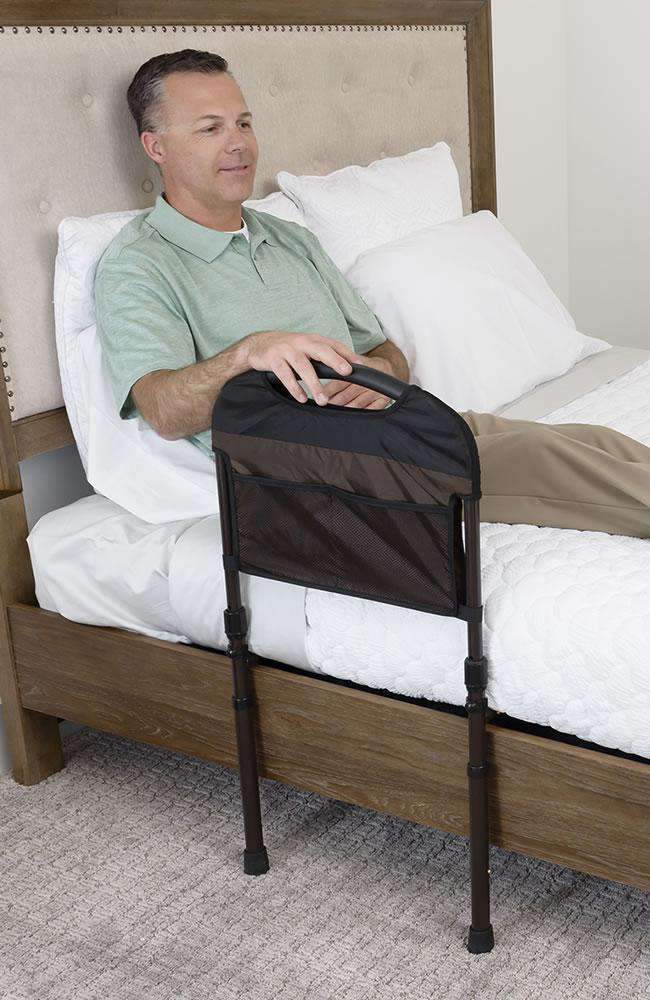 Stander Stable Adult Bed Stable Rail with Cushioned Support Bed Handle - primehubstore.shop Bed Rails