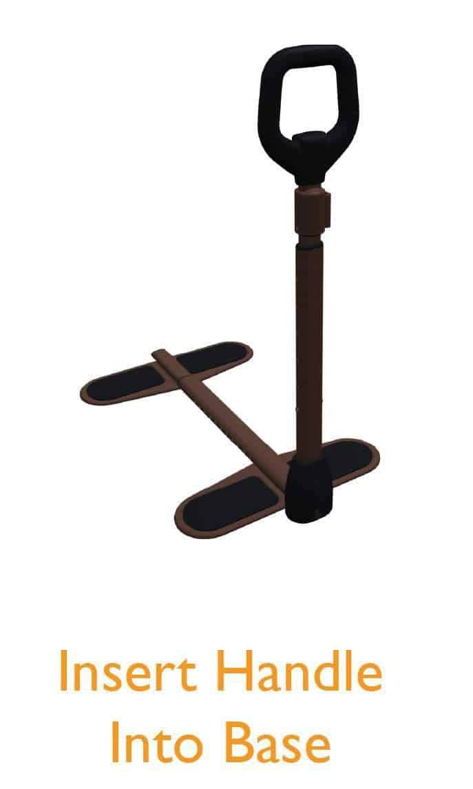 Stander Tray Table - Ergonomic Bamboo Swivel TV Laptop Tray - Safety Support Mobility Handle - primehubstore.shop Bed Rails