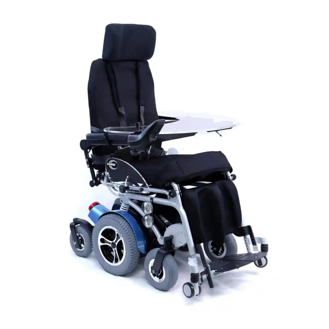 Karman XO-505 Fully Powered Standing Wheelchair with Power Recline & Power Legrest - primehubstore.shop Power Chairs