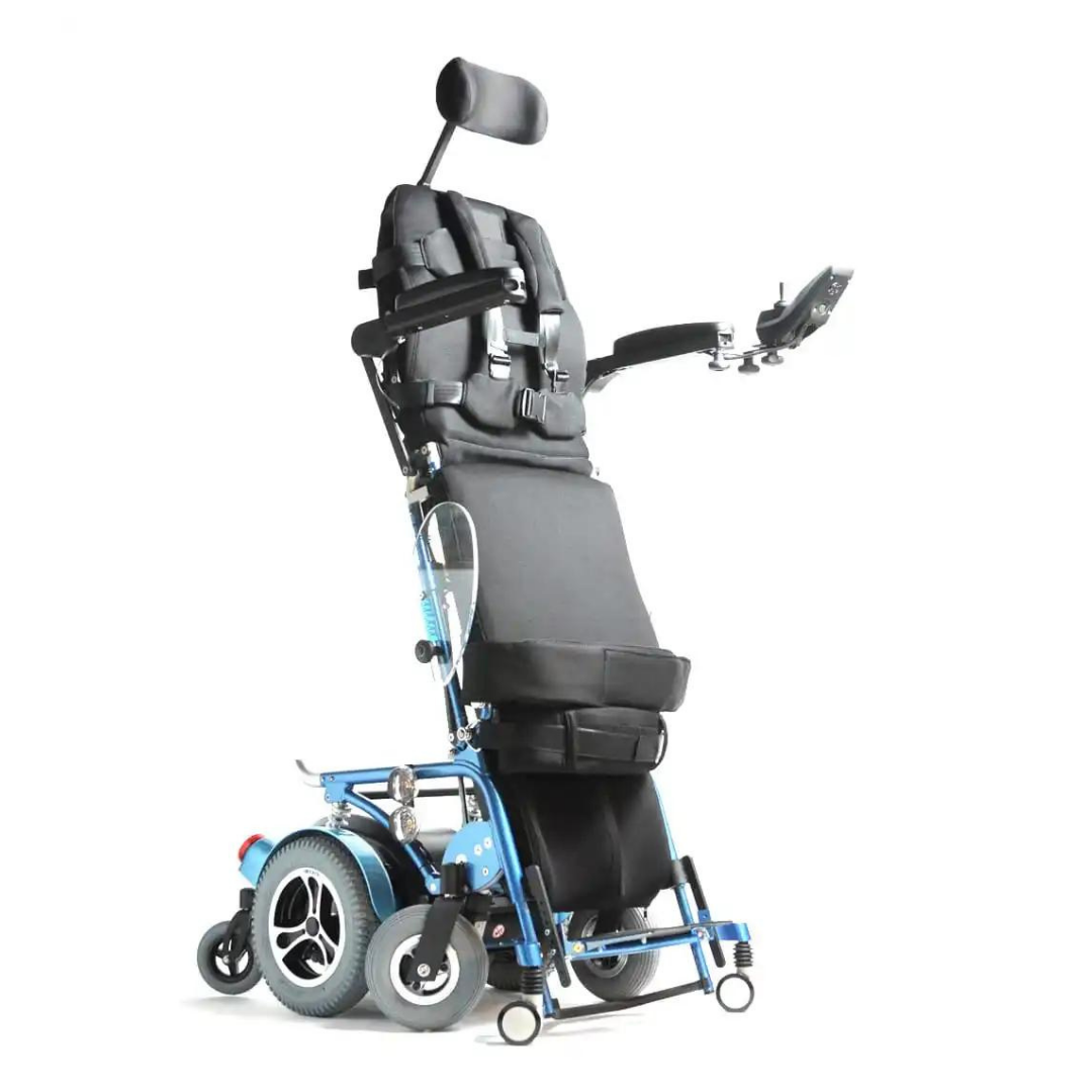 Karman XO-505 Fully Powered Standing Wheelchair with Power Recline & Power Legrest - primehubstore.shop Power Chairs