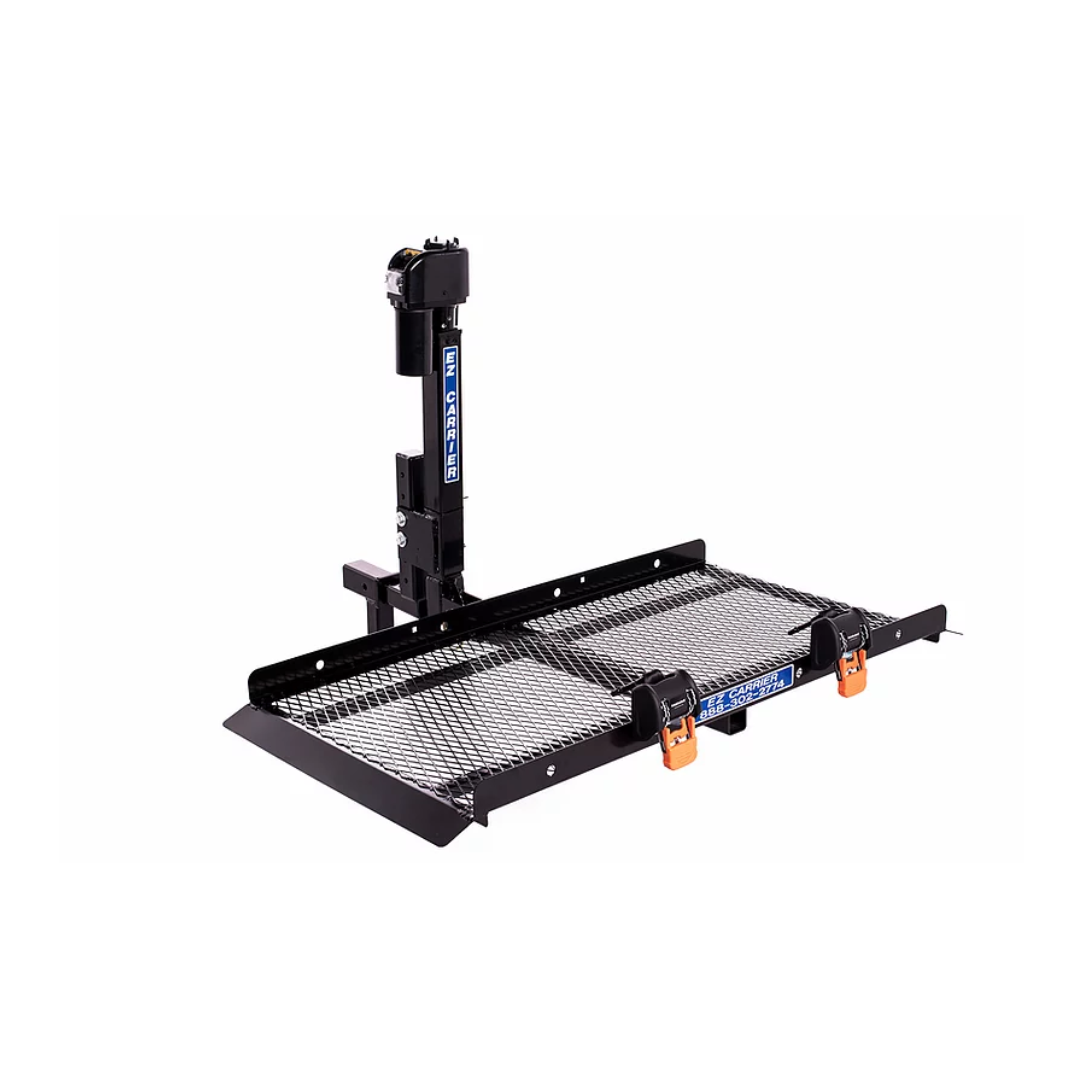 EZ Carrier Electric Vehicle Lift – Manual Fold Up - Semi Automatic - primehubstore.shop 