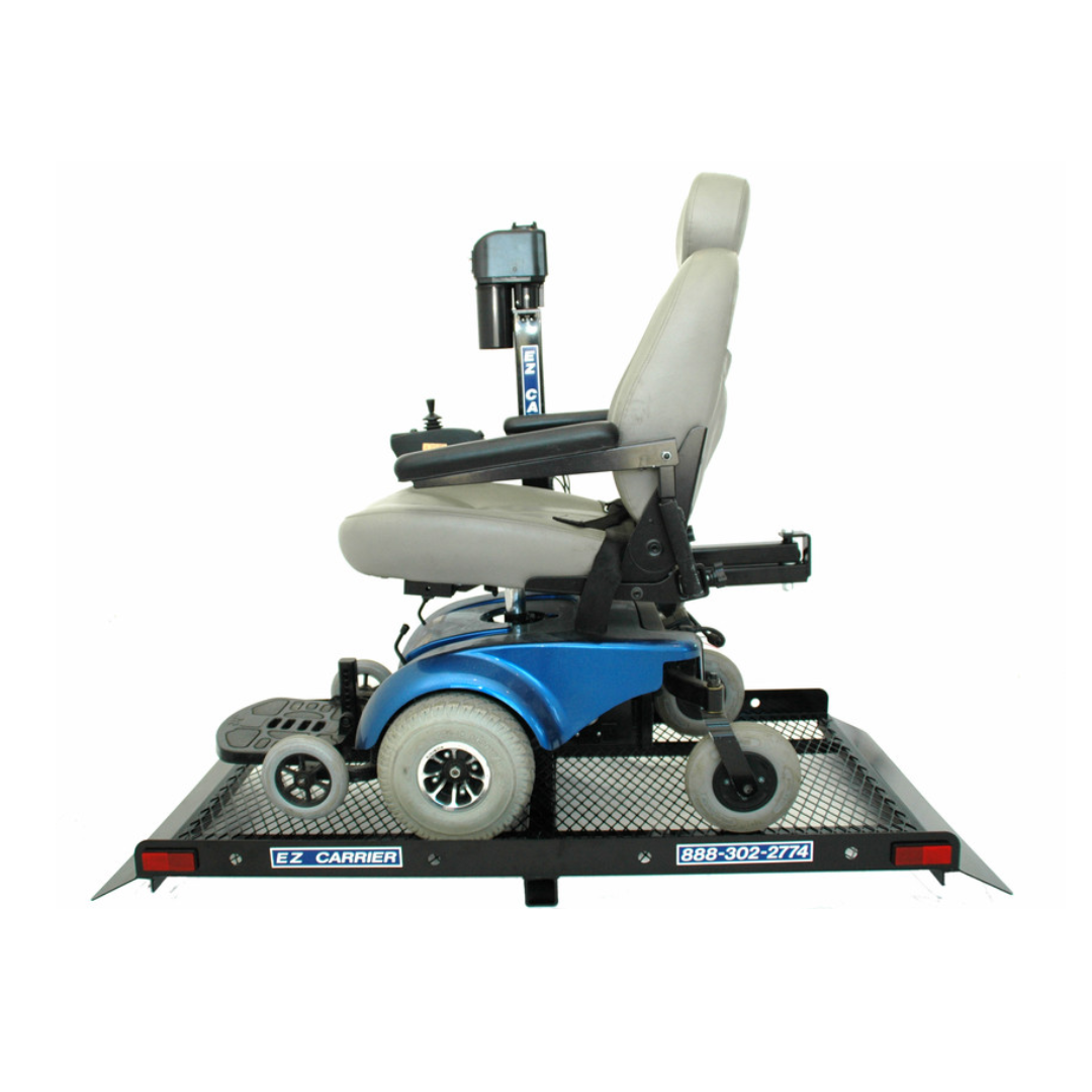 EZ Carrier Electric Vehicle Lift – Manual Fold Up - Semi Automatic - primehubstore.shop 