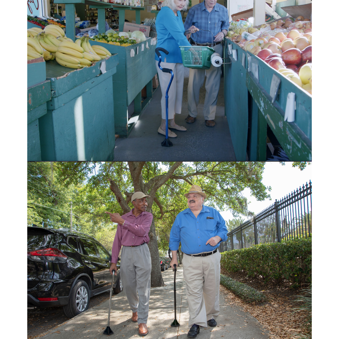 StrongArm Walking Cane - Self Standing Base and Forearm Support - primehubstore.shop Canes