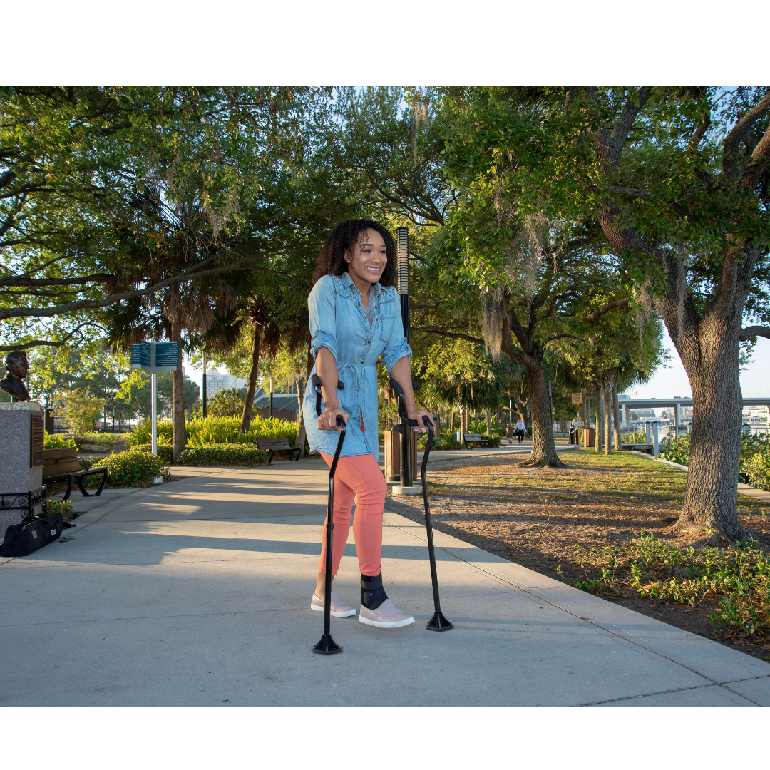 StrongArm Walking Cane - Self Standing Base and Forearm Support - primehubstore.shop Canes