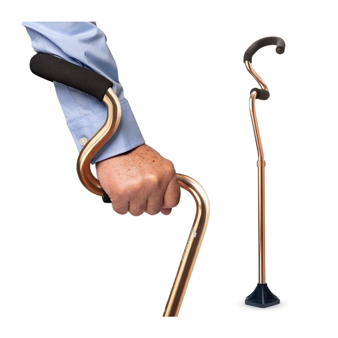 StrongArm Walking Cane - Self Standing Base and Forearm Support - primehubstore.shop Canes