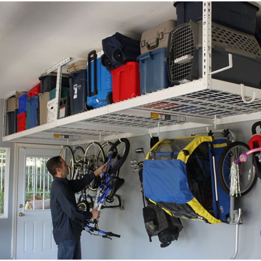MonsterRax – 4×8 Overhead Garage Storage Racks - primehubstore.shop Storage Racks