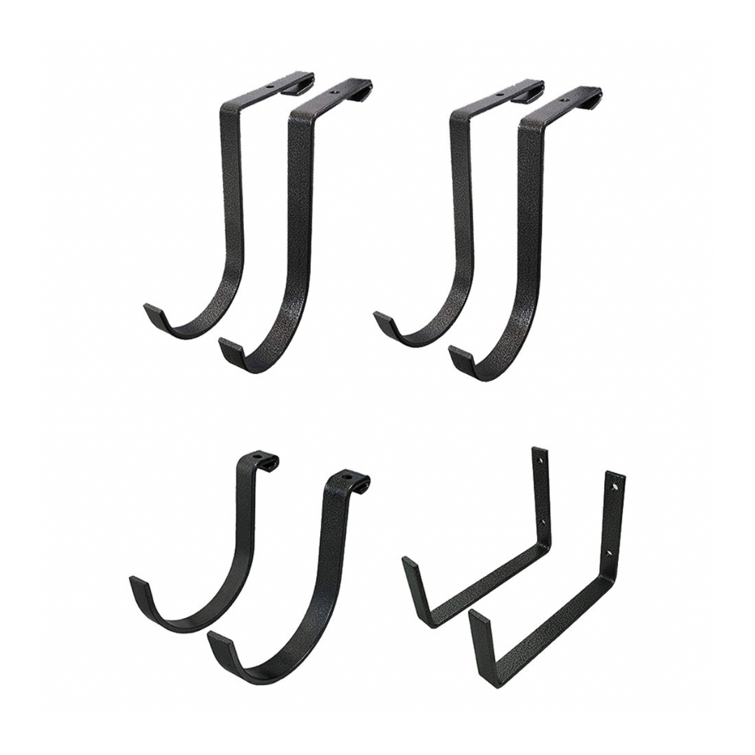 Saferacks MonsterRax – Hooks Accessory Pack - 8 Piece - primehubstore.shop Storage Rack Accessories