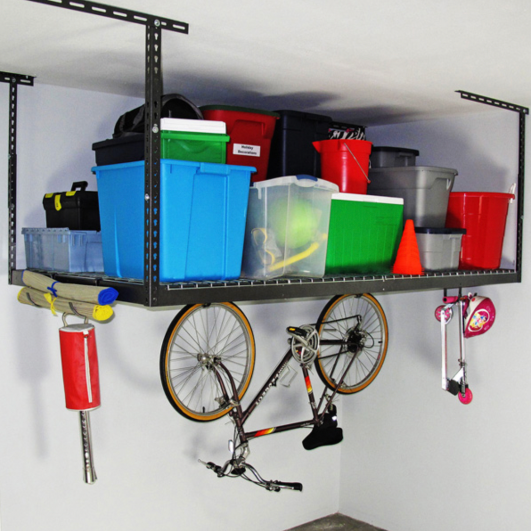 MonsterRax – 4×8 Overhead Garage Storage Racks - primehubstore.shop Storage Racks