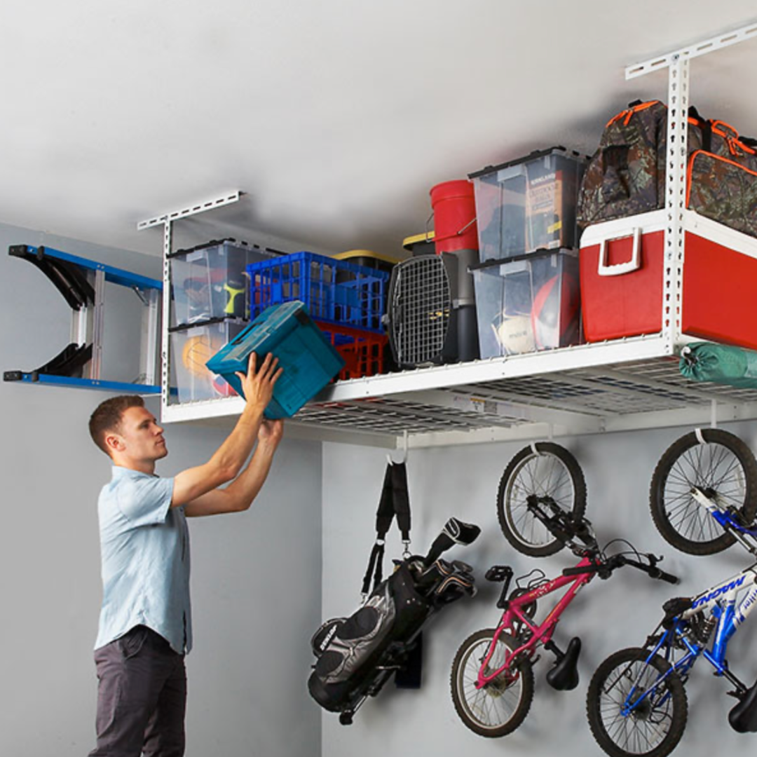 MonsterRax – 4×8 Overhead Garage Storage Racks - primehubstore.shop Storage Racks