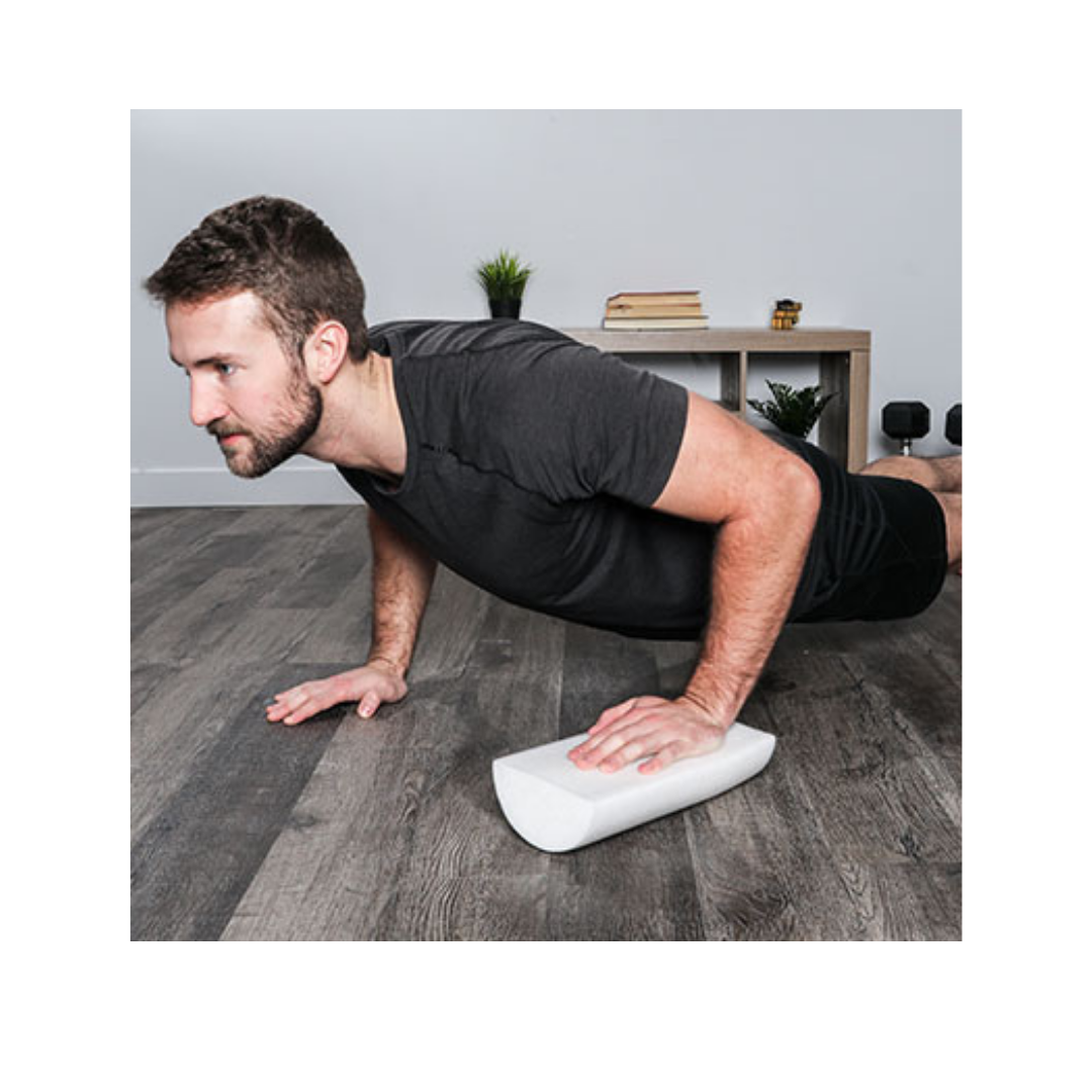 CanDo PE White Foam Rollers - Medium Density - primehubstore.shop Foam Rollers