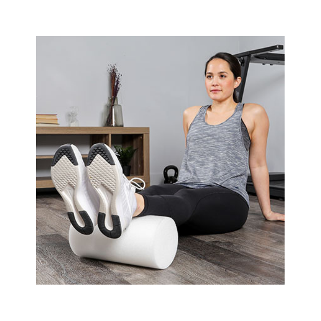 CanDo PE White Foam Rollers - Medium Density - primehubstore.shop Foam Rollers
