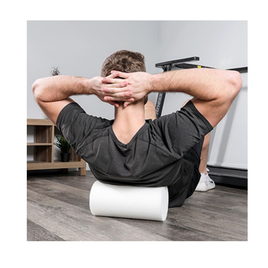 CanDo PE White Foam Rollers - Medium Density - primehubstore.shop Foam Rollers