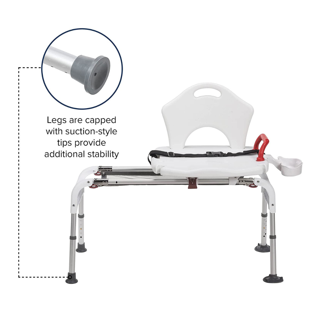 Drive Medical Folding Universal Sliding Transfer Bench - primehubstore.shop Transfer Equipment