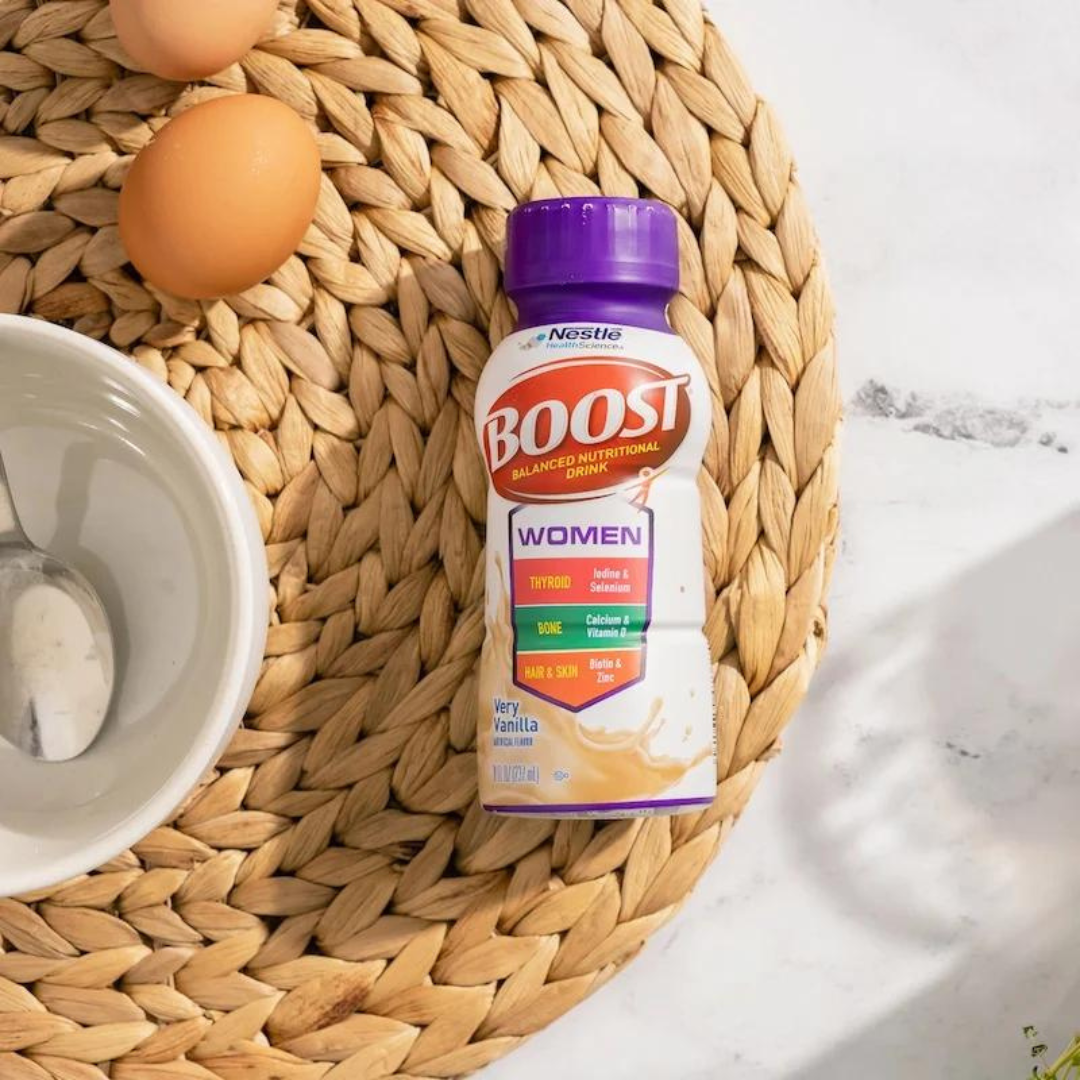 Nestle Boost® Woman Oral Nutritional Supplement - 8 oz. Bottles - primehubstore.shop Vitamins & Supplements
