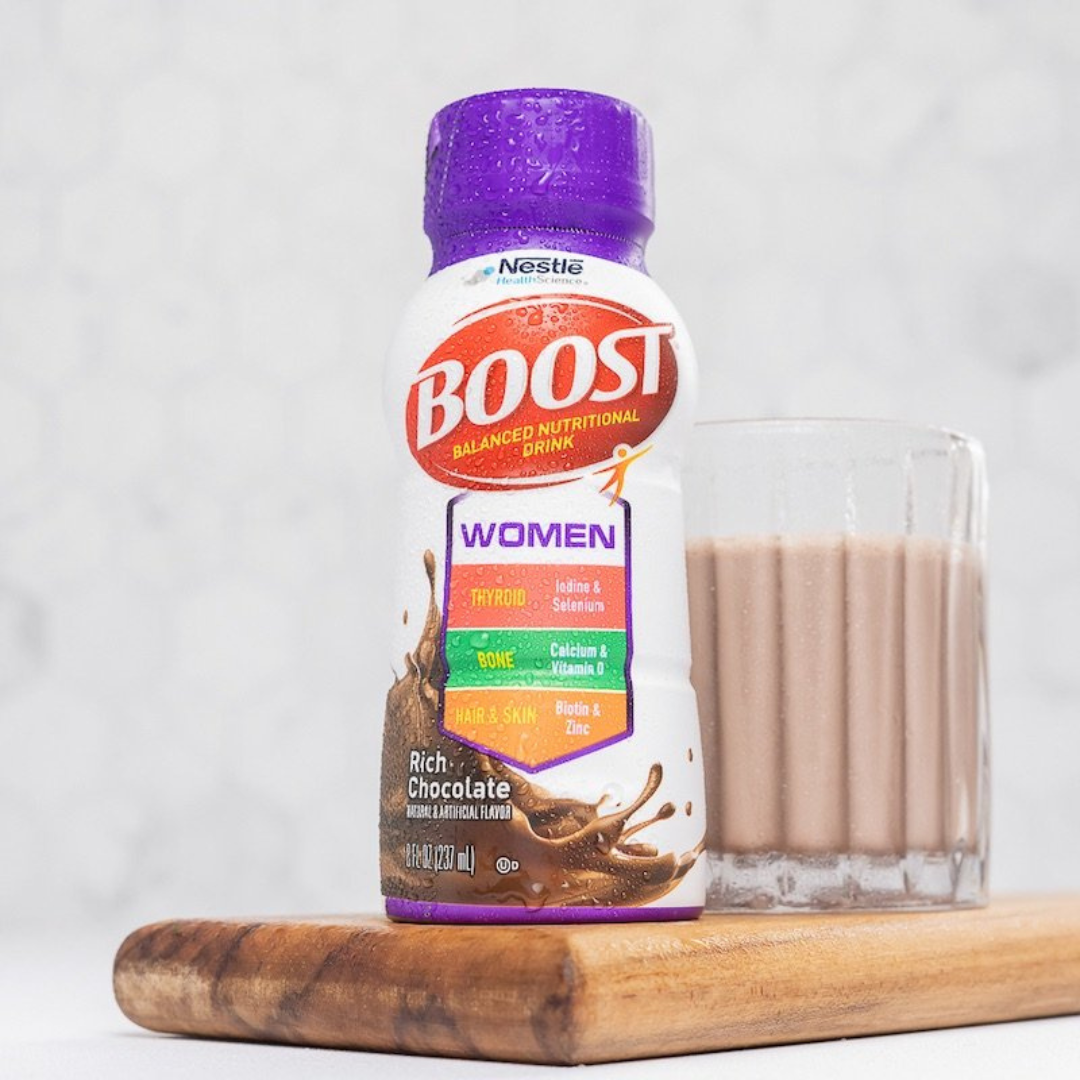 Nestle Boost® Woman Oral Nutritional Supplement - 8 oz. Bottles - primehubstore.shop Vitamins & Supplements